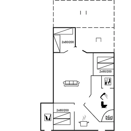 Holiday home Ros - 350m From The Sea In Djursland And Mols By Interhome